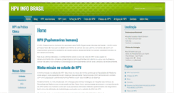 Desktop Screenshot of hpvinfo.com.br