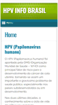 Mobile Screenshot of hpvinfo.com.br