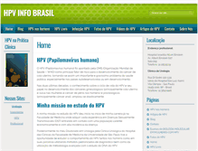 Tablet Screenshot of hpvinfo.com.br